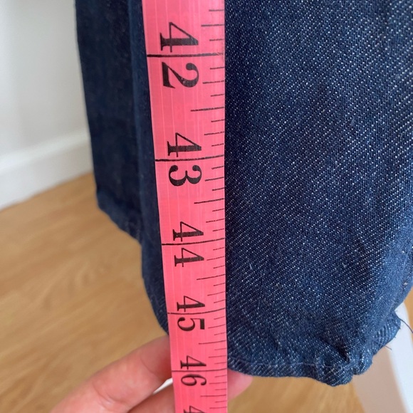 ZARA JUNIO’S DARK DENIM DRESS SIZE S - Picture 14 of 15